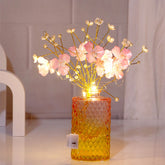 Pink and White Accents Cherry Blossom Vase